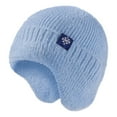 thumbnail image 1 of HOWPAY Winter Hats for Women Men Windproof Stretchy Solid Color Knitted Slouchy Beanie with Earflaps Baggy Cozy Soft Ski Stocking Unisex Cap for Cold Weather, 1 of 4