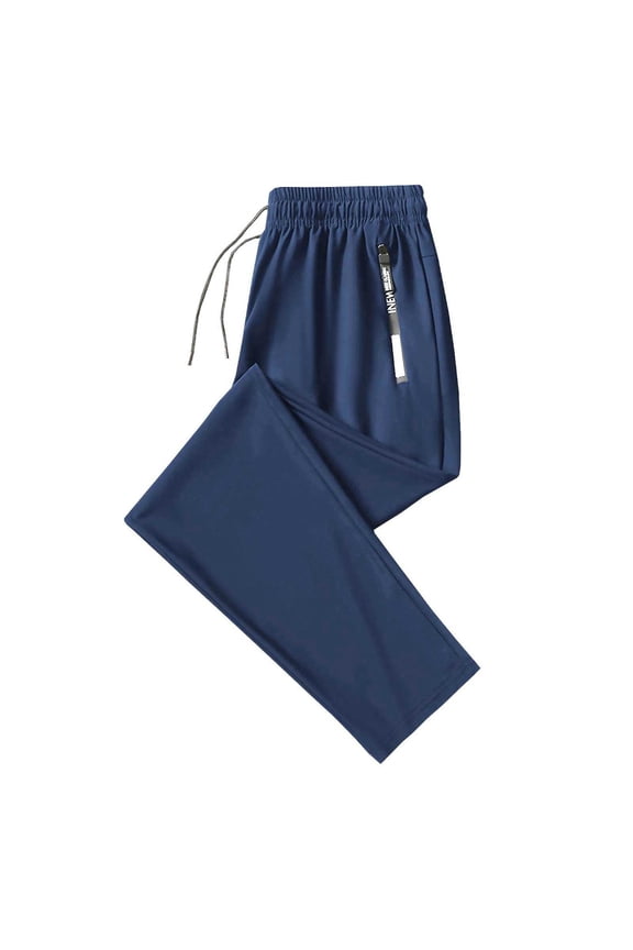 Women's Active Stretch Pants Quick Dry Breathable Athletic Comfy Fit Hiking Pant with Zipper Pockets Lightweight Workout Sweatpants Blue M