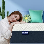 HOXURY 10 Inch King Mattress, Green Tea Medium Firm Memory Foam King Size Mattresses in a Box