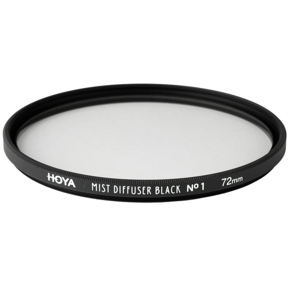 Hoya 72mm Mist Diffuser Black No. 1 Glass Filter