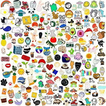 HOYUFEI CuteSteel Pin - Cartoon Enamel Pins for Backpacks, 30 Pieces