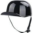 thumbnail image 1 of HOYUFEI Baseball Style Cap Motorcycle Helmets Matte Black Unisex-Adult Helmet for Adults Motorcycle Motorbike Moped Street Bike DOT Approved, 1 of 8