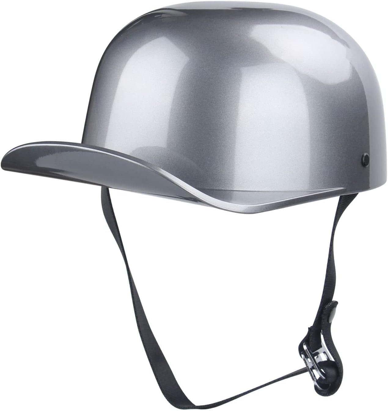 HOYUFEI Baseball Style Cap Motorcycle Helmets Matte Black