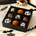 thumbnail image 1 of HOZADOIE 9 PCS Halloween Hanging Balls - 3.14 Inch Shatterproof Ornaments - Halloween Tree Decorations for Halloween & Christmas Parties, 1 of 8