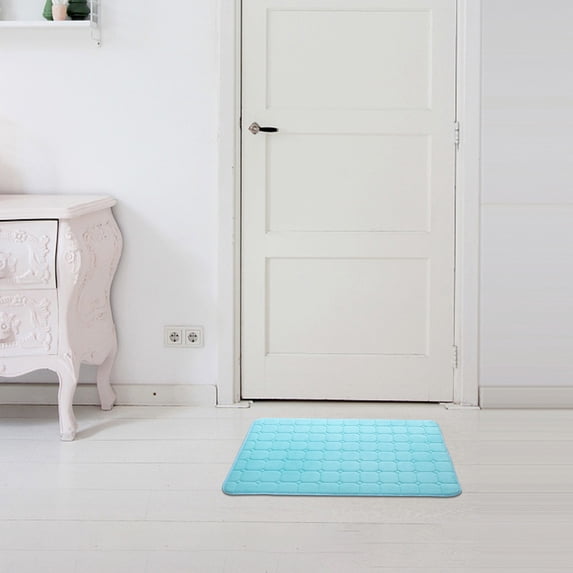 HOZADOIE Non Slip Bath Mat, Super Absorbent Bathroom Rugs Quick Dry Washable Bath Rug for Bathroom Floor Bathtub, Easy Care 16"x 24"