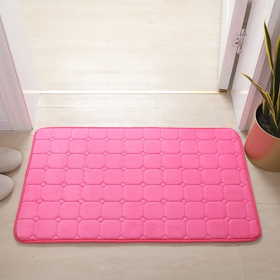 HOZADOIE Non Slip Bath Mat, Super Absorbent Bathroom Rugs Quick Dry Washable Bath Rug for Bathroom Floor Bathtub, Easy Care 19.6"x 31.5"