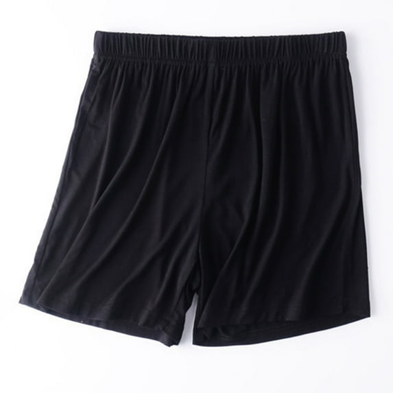 HOZADOIE Pajama Shorts for Women Plus Size Solid Color Elastic Waistband Loose Lightweight Lounge Soft 5 Inseam Athletic Shorts for Outdoor Wear