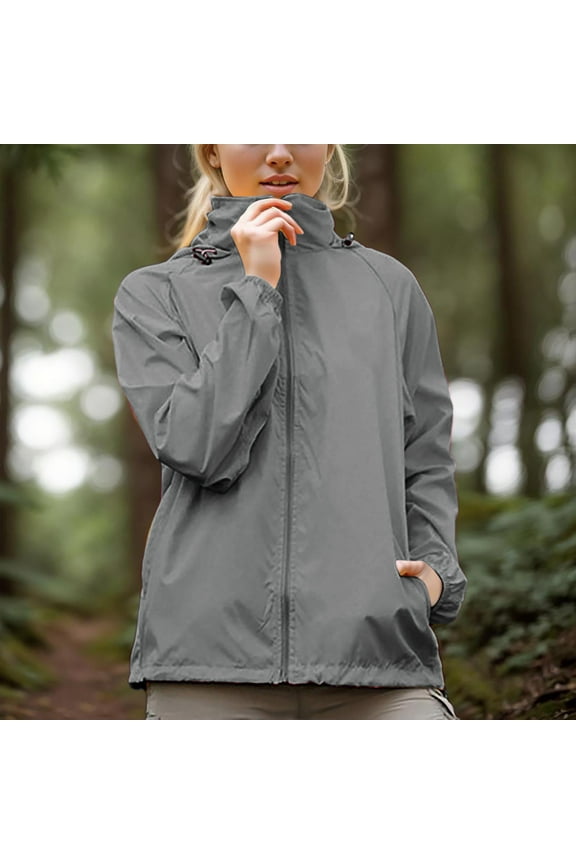 Rain Coats For Women Waterproof Softshell Jacket With Hood Winter Jacket Insulated Windbreaker Hiking Jacket For Outdoor