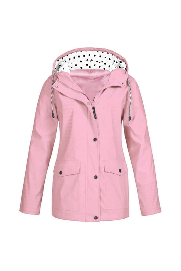 Rain Coats For Women Waterproof Softshell Jacket With Hood Winter Jacket Insulated Windbreaker Hiking Jacket For Outdoor