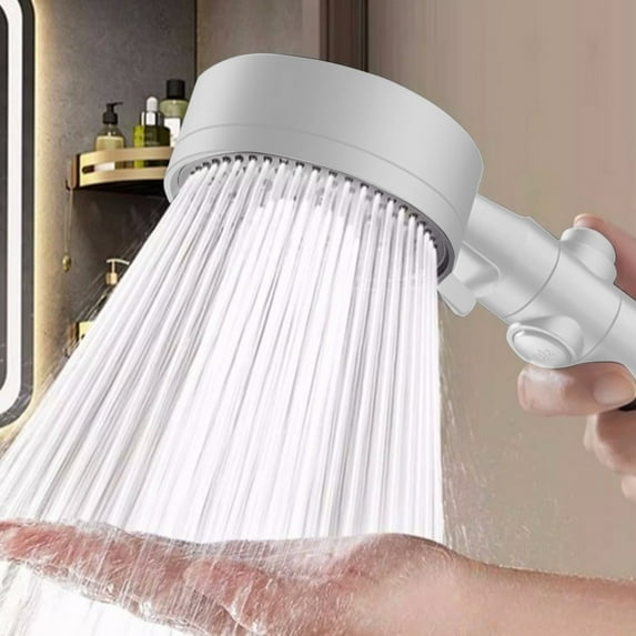 HOZADOIE Shower Head, High Pressure 8-mode Handheld Shower Head, Bathroom Accessories