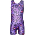 thumbnail image 1 of HOZIY Gymnastics Leotards for Girls with Shorts Toddlers Biketards Rainbow Unicorn Dinosaur Mermaid Leopard Flower Galaxy, 1 of 6