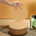 thumbnail image 1 of HOZVOMI 100PCS Non-Stick Air Fryer Paper Liners, Disposable Parchment Sheets for Baking Roasting Microwave Oven Steamer BBQ, Food Grade (7.9-Inch Round, Khaki), 1 of 9