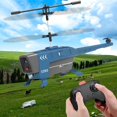 thumbnail image 1 of HOZVOMI 3.5 RC Helicopter - Remote Control Helicopter with Intelligent Obstacle Avoidance, One Key Takeoff & Landing, Auto-Hovering Function, 2 Speed Modes, Durable Design for Easy Flying, 1 of 9