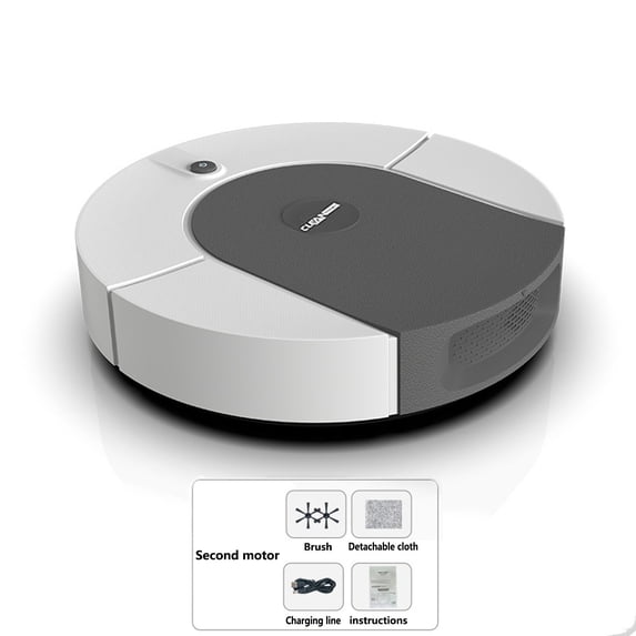 HOZVOMI 3-in-1 Intelligent Sweeping Robot Vacuum Cleaner: 4500Pa Suction, 90min Battery, Auto Cleaning, USB Charging