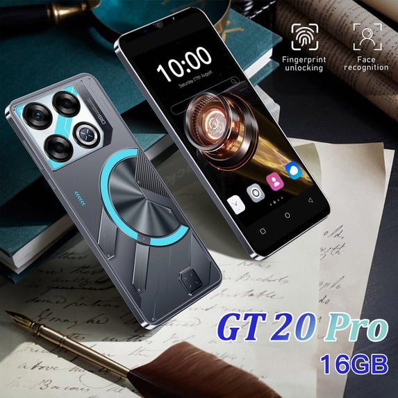 HOZVOMI 5 Inch Android 14.0 Smartphone, 16GB+128GB Expandable 4800mAh Battery Mobile Phone with 5MP Dual Camera, 4G LTE Dual SIM
