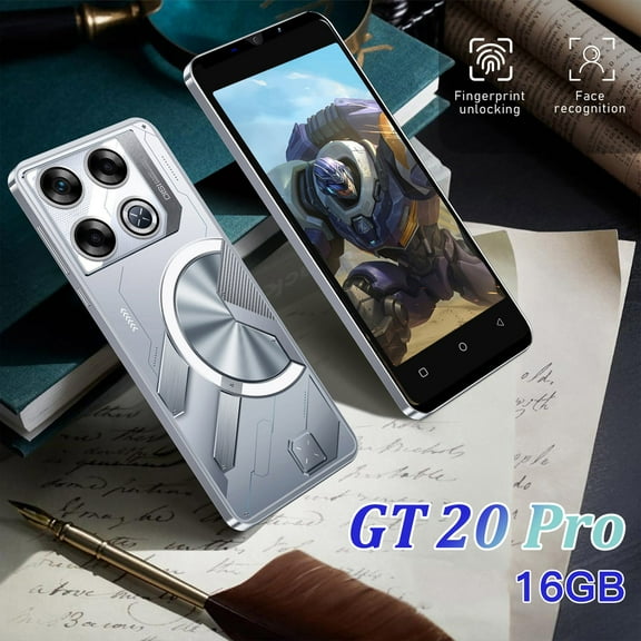 HOZVOMI 5 Inch Android 14.0 Smartphone, 16GB+128GB Expandable 4800mAh Battery Mobile Phone with 5MP Dual Camera, 4G LTE Dual SIM