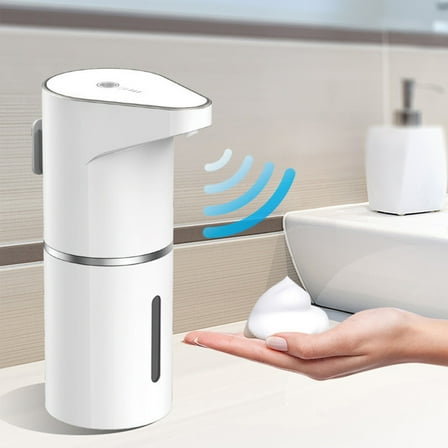 HOZVOMI Automatic Soap Dispenser with Touchless Foaming Technology for Kitchen, Bathroom, and More