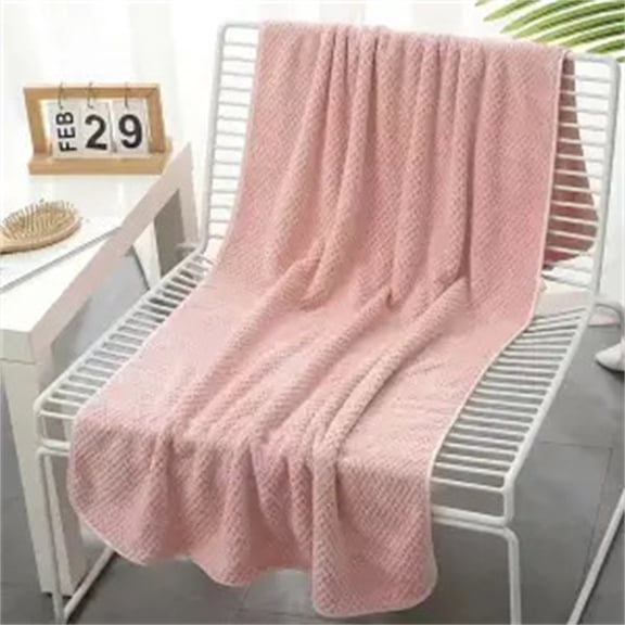 HOZVOMI Bath Towels - Super Absorbent Pineapple Lattice Design, Quick-Drying & Non-Shedding Luxury Towel for Home & Spa