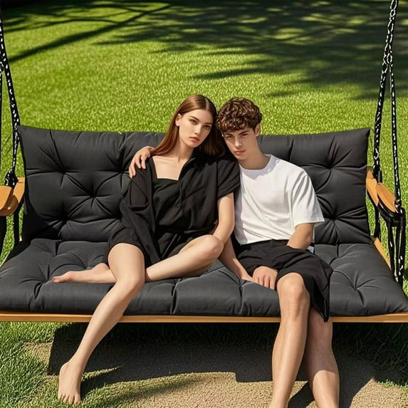 HOZVOMI Bench Cushion, Garden Bench Cushion, Rocking Chair Cushion, Tatami Cushion, Multi-Purpose, 120x100cm