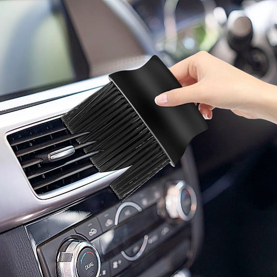 HOZVOMI Car Conditioning Vent Cleaning Brush (Model BY-1138), Soft Hair Brush for Car Interior Beauty Maintenance, Multi-Purpose for Computer Keyboards/Window Blinds/Furniture Corners