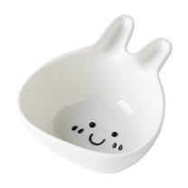 HOZVOMI Ceramic Animal Dipping Bowls Set, Small Snack Bowls for Soy Sauce, Fruit, Ice Cream, Candy, Microwave Safe Mini Dishes