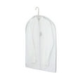 thumbnail image 1 of HOZVOMI Clear Garment Bags for Hanging Clothes - Full Zipper Suit Covers with Semi-Transparent Design, Space-Saving and Easy to Clean, Suitable for Closet and Travel, 1 of 8