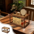 thumbnail image 1 of HOZVOMI Desktop Multi-Layer Storage Rack for Cups and Cosmetics - 2-Tier Organizer for Home and Office, 1 of 6