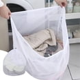thumbnail image 1 of HOZVOMI Drawstring Laundry Wash Bags, Delicates Protector, Machine Washable Organization Bags, Reusable Laundry Bags for Clothing Care, 1 of 6