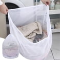 thumbnail image 1 of HOZVOMI Drawstring Laundry Wash Bags, Delicates Protector, Machine Washable Organization Bags, Reusable Laundry Bags for Clothing Care, 1 of 6