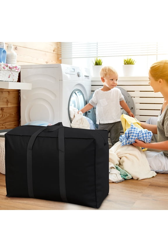 Duffel Bag - Moving, Packing & Storage Bag: Non-woven Tote for Quilt and Clothes