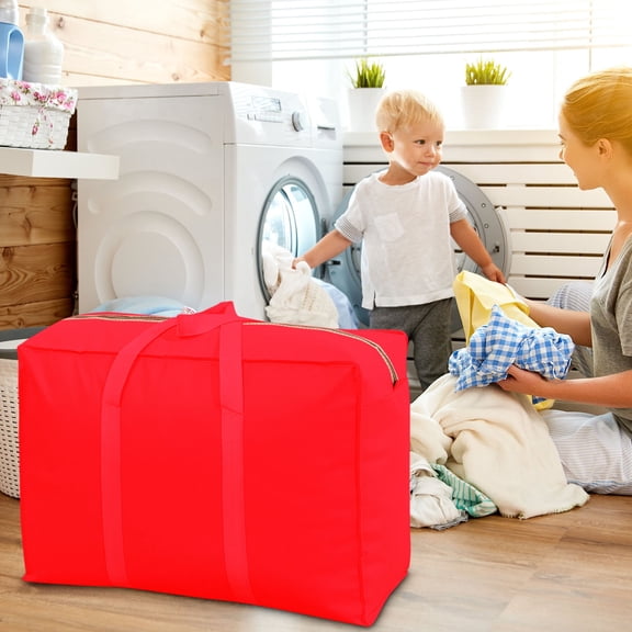 HOZVOMI Duffel Bag - Non-woven Moving, Packing & Storage Tote for Quilt and Clothes