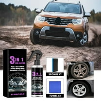 HOZVOMI Fast Acting Liquid Ceramic Coating Spray - 100ml | Top Coat Wax for Cars | Waterless Cleaning & Advanced Protection