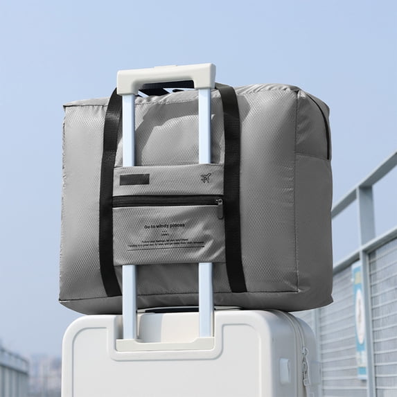 HOZVOMI Foldable Airplane Trolley Bag for Business Trip Travel Large Capacity Storage