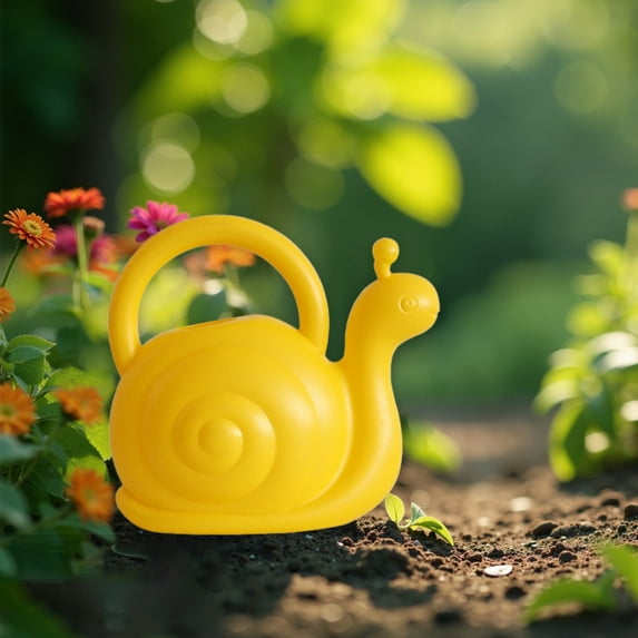 HOZVOMI Garden Watering Can with Long Spout and Comfortable Grip for Indoor and Outdoor Use
