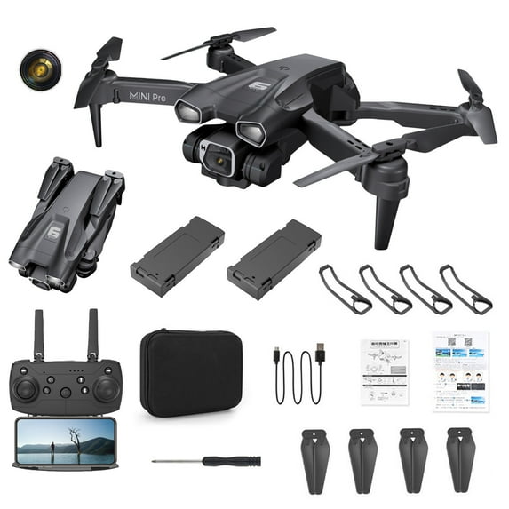 HOZVOMI H66 Drone 4K Professional HD Camera with Remote Control, Altitude Hold, Gesture Photo/Video, Obstacle Avoidance & WiFi FPV Features
