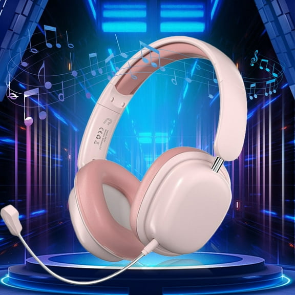 HOZVOMI Head-mounted Noise-cancelling Bluetooth Headset for Gaming, Sports, and Music - Four Colors Available - Microphone Noise Reduction and Bluetooth 5.3 Technology