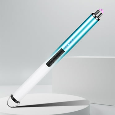 HOZVOMI High-Color Gradient USB Rechargeable Plasma Lighter - Safe, Versatile & Portable for Candles, Campfires & More
