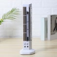 thumbnail image 1 of HOZVOMI Hot Selling USB Tower Fan Mini Leafless Tower Conditioner Small Fan Desktop Office Desk Tower Fan with Adjustable Speed and Oscillation, 1 of 2