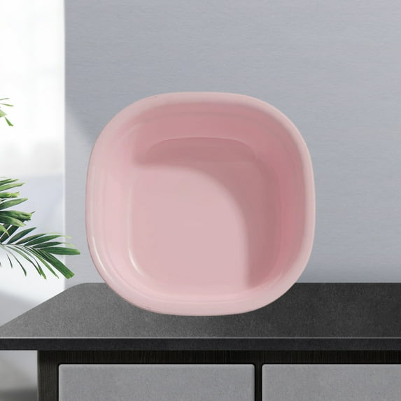 HOZVOMI Household Thickened Plastic Washbasin for Foot Washing and Laundry, Ergonomic Design