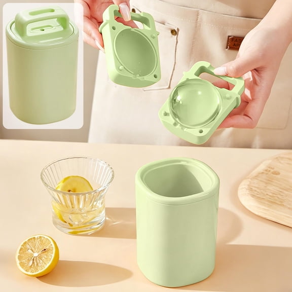 HOZVOMI Large DIY Food Grade Silicone Clear Ice Ball Maker, Transparent No Bubble Slow Melting Ice Sphere Mold, Easy Demold Reusable Ice Cube Tray Perfect for Whiskey Home Bar & Various Beverages