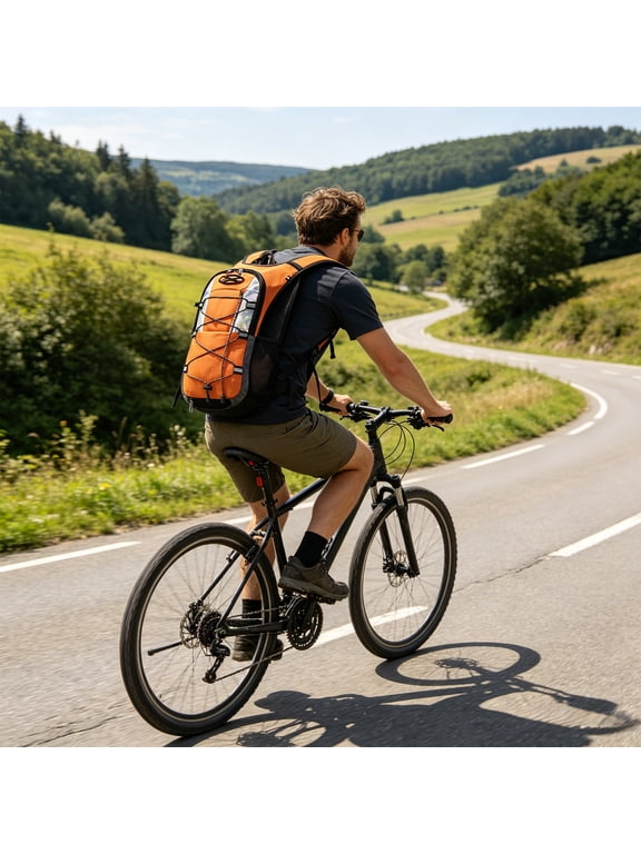 Lightweight Hydration Backpack with Reflective Strip for Running Cycling Hiking