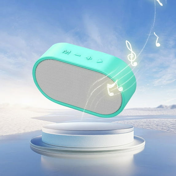 HOZVOMI Mini Outdoor USB Charging Portable Bluetooth 5.2 Speaker, 10W High Volume Subwoofer with IPX5 Watertight, Shocking Sound, Multiple Colors, for Home, Travel, and Outdoor Activities