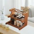 thumbnail image 1 of HOZVOMI Multi Layer Desktop Shelf Storage Rack for Cups & Cosmetics - 2-Tier Organizer for Home & Office, 1 of 6