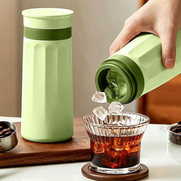 HOZVOMI Portable 2 in 1 Ice Making Cup and Tumbler for Refreshing Beverages