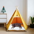 thumbnail image 1 of HOZVOMI Portable Pet Tent with Dog Hole - Comfortable and Multifunctional Indoor/Outdoor Shelter for Small Pets, 1 of 4