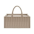 thumbnail image 1 of HOZVOMI Portable Storage Organizer Basket With Dividers and Carry Handle for Travel and Home, 1 of 5