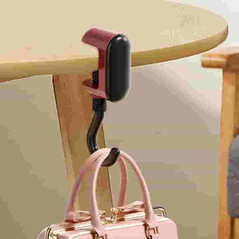 HOZVOMI Purse Hanger for Table Desk Handbag Hook High Strength Bag