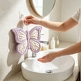 thumbnail image 1 of HOZVOMI Soft Hand Towel with Butterfly Design Ideal for Kitchen Use Absorbent Hanging Towel Perfect for Quick Drying Hands and Wiping Small Items, 1 of 6