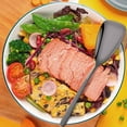 thumbnail image 1 of HOZVOMI Stainless Steel Serving Spoon, Restaurant-Grade Serving & Mixing Spoon, Versatile Dividing Spoon for Portioning, Ergonomic Handle, Easy to Clean, Ideal for Restaurant/Home Kitchen, 1 of 5
