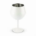 thumbnail image 1 of HOZVOMI Stainless Steel Wine Glass with Lid, Splash Proof Travel Tumbler, Condensation Free Exterior, Non Scratch Base, Decorative Patterned Interior for Home BBQ Outdoors, 1 of 1